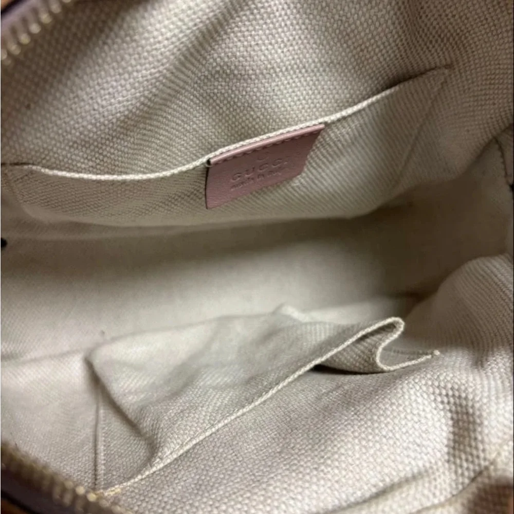 Gucci Brown Leather Crossbody Bag with Tassel - Picture 7 of 8